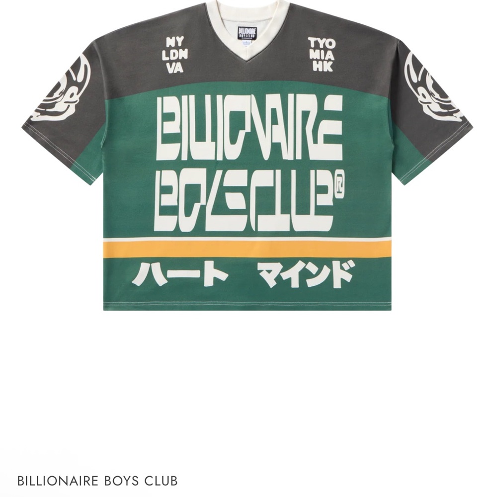 NWT BILLIONAIRE BOYS CLUB
BLITZ SS KNIT (OVERSIZED FIT)
